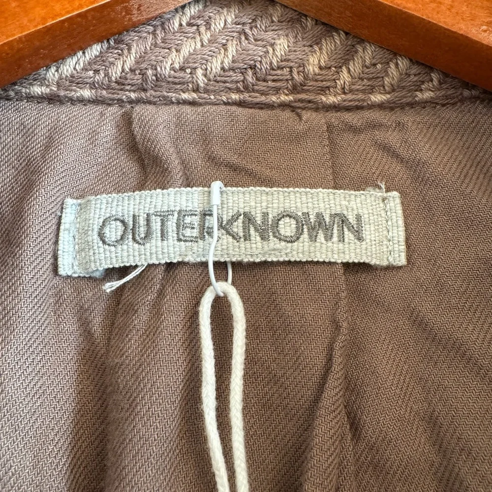 Outerknown Cloud Weave Shirt Jacket Pockets